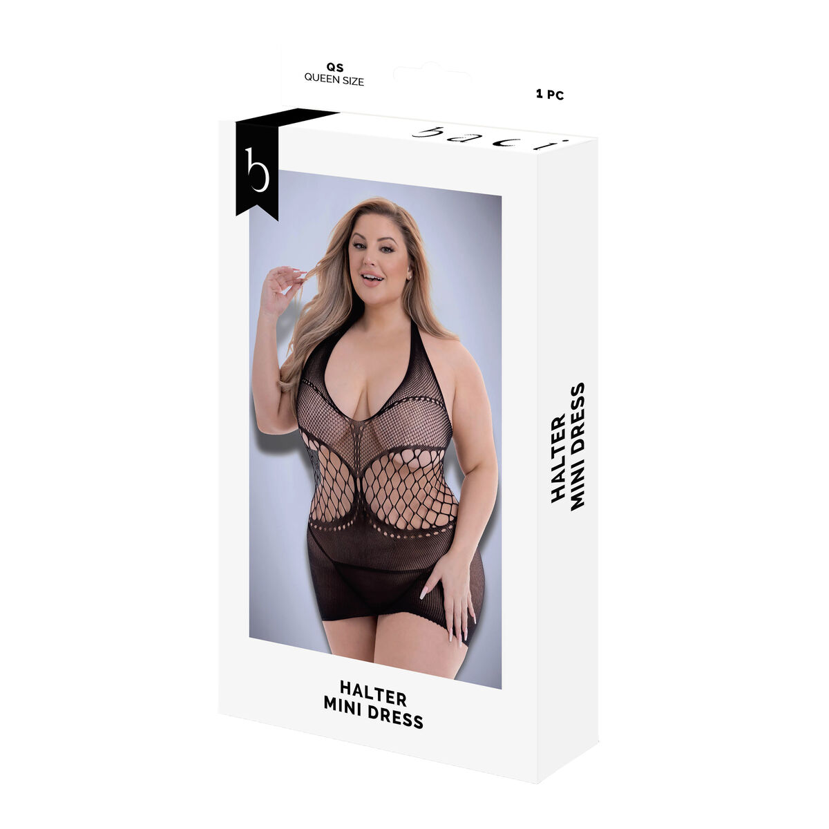 Haljina Baci Lingerie Crna (Queen size)